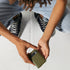 Status Anxiety Flip Leather Wallet